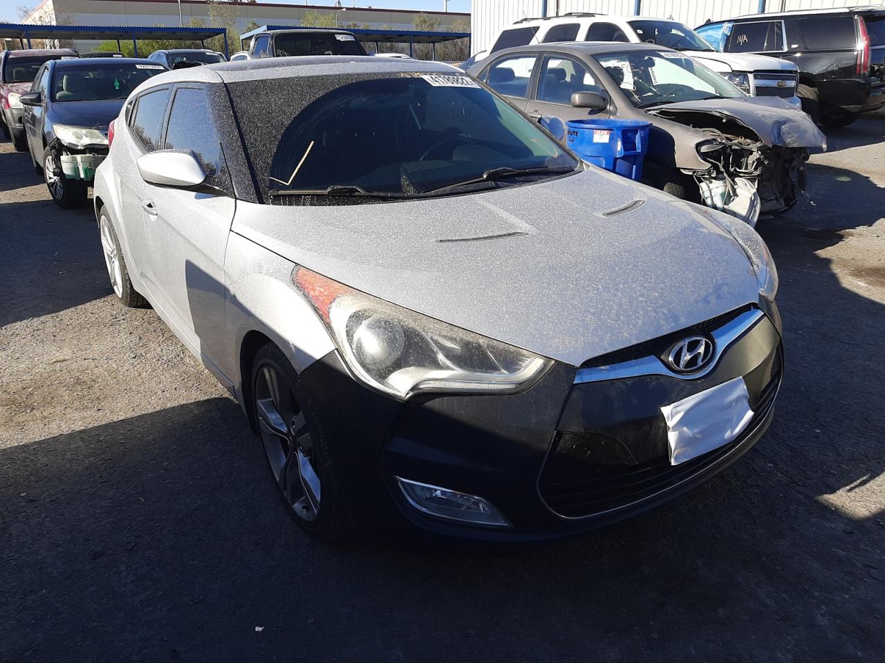 HYUNDAI VELOSTER 2013 with VIN KMHTC6AD1DU086597 - Photo from auction