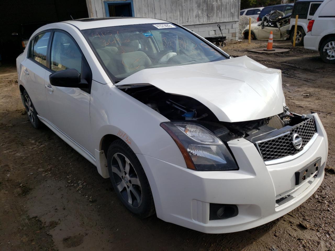Photo 1 from auction – 2012 NISSAN SENTRA 2.0 with VIN 3N1AB6AP9CL661176
