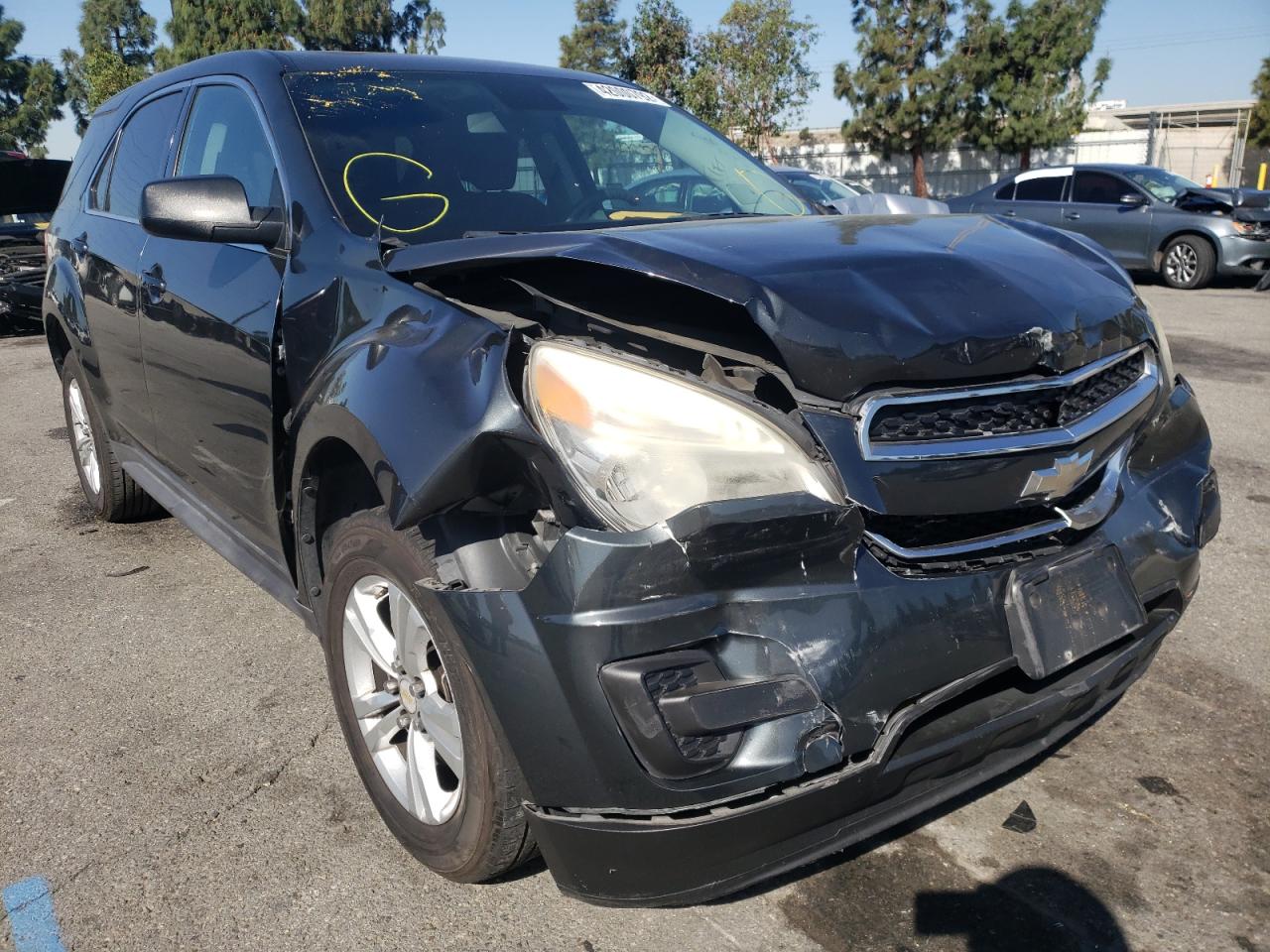 CHEVROLET EQUINOX LS 2013 with VIN 2GNALBEK7D1134832 - Photo from auction