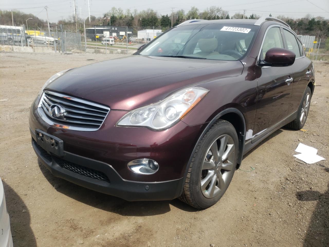 Photo 2 from auction – 2013 INFINITI EX37 BASE with VIN JN1BJ0HR7DM480435