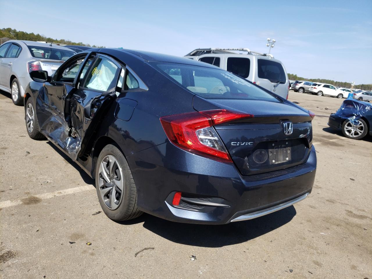 Photo 3 from auction – 2019 HONDA CIVIC LX with VIN 2HGFC2F68KH523517