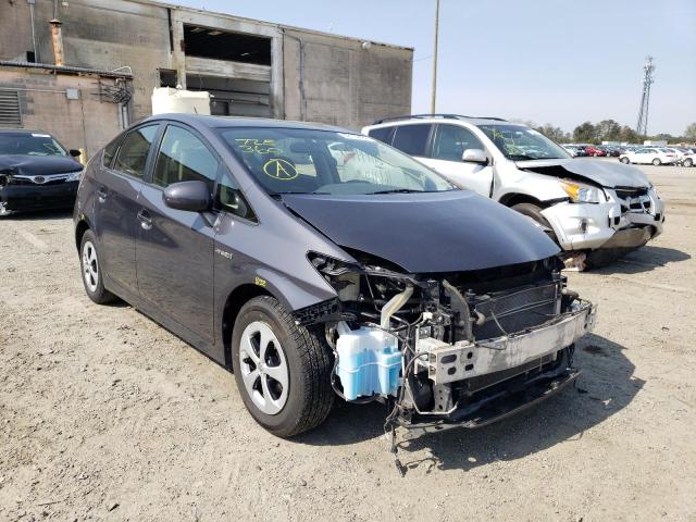 Photo 1 from auction – 2014 TOYOTA PRIUS with VIN JTDKN3DU1E1754678