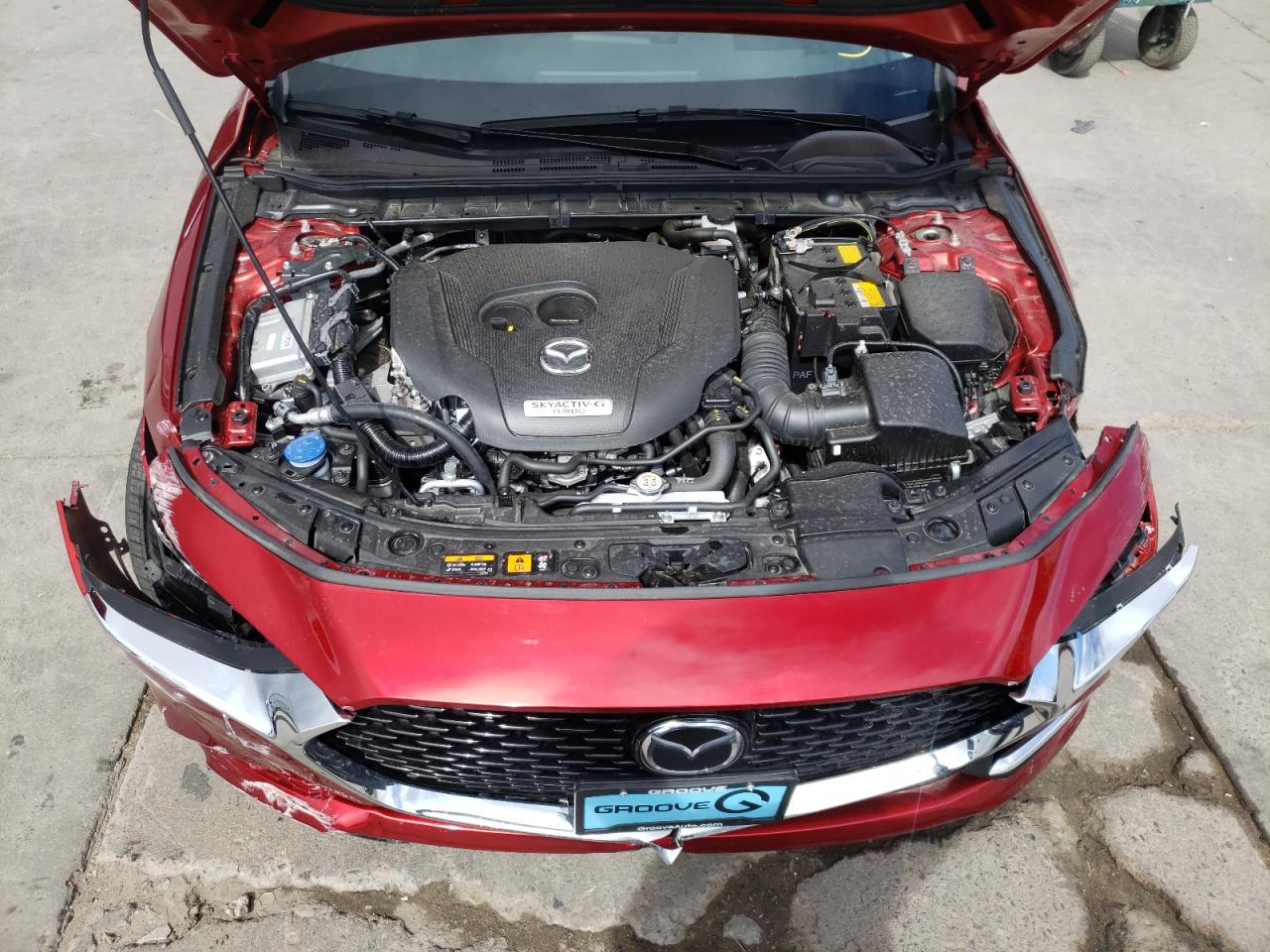 Photo 7 from auction – 2021 MAZDA 3 with VIN JM1BPBAY1M1327463