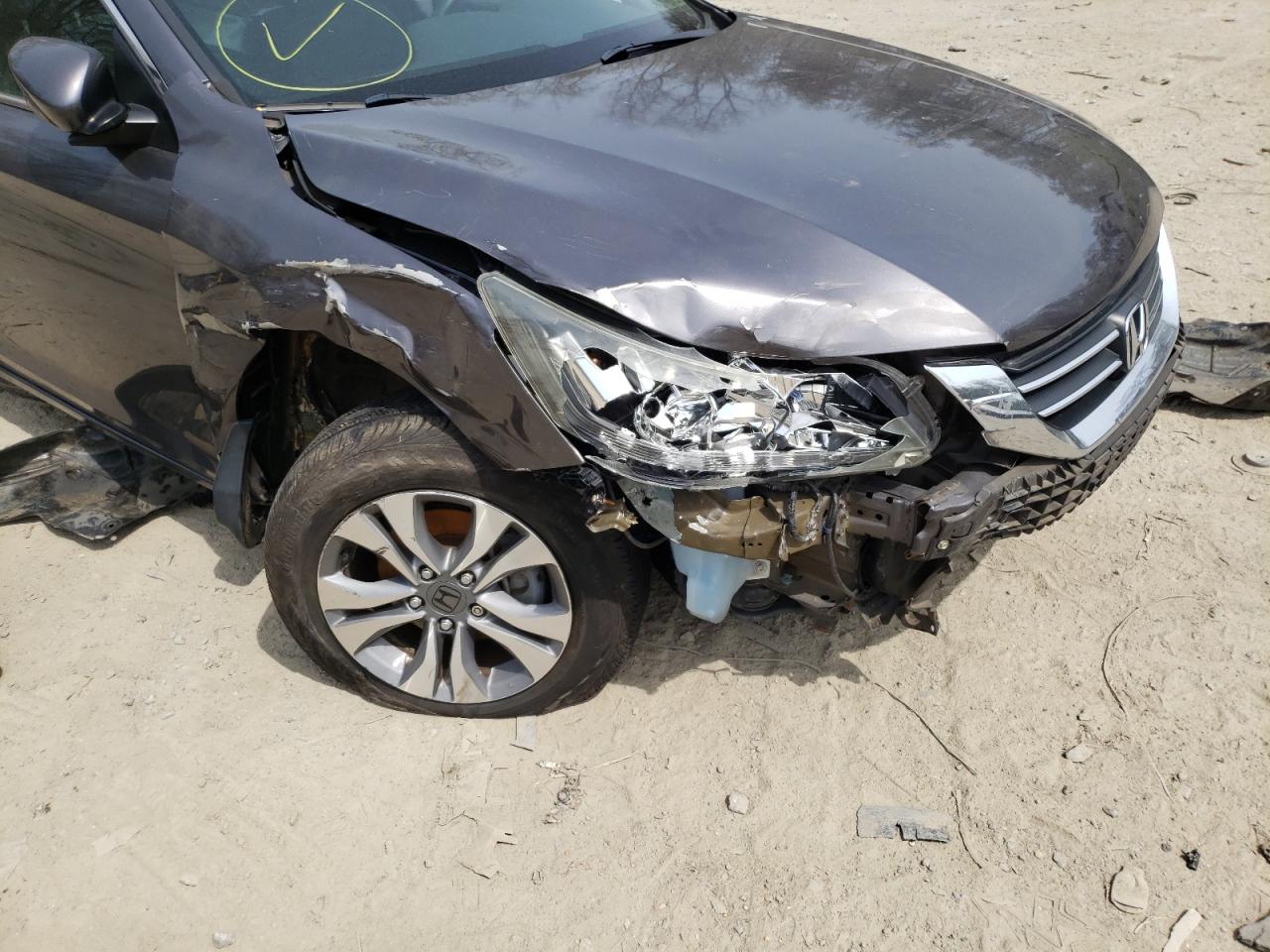 Photo 9 from auction – 2014 HONDA ACCORD LX with VIN 1HGCR2F30EA235758