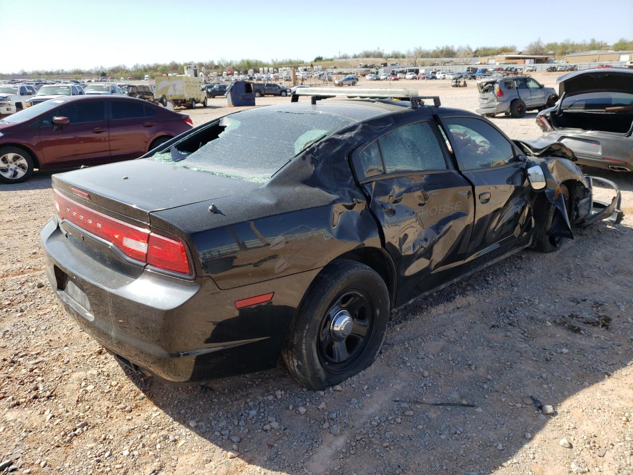 Photo 4 from auction – 2014 DODGE CHARGER PO with VIN 2C3CDXAT7EH343866