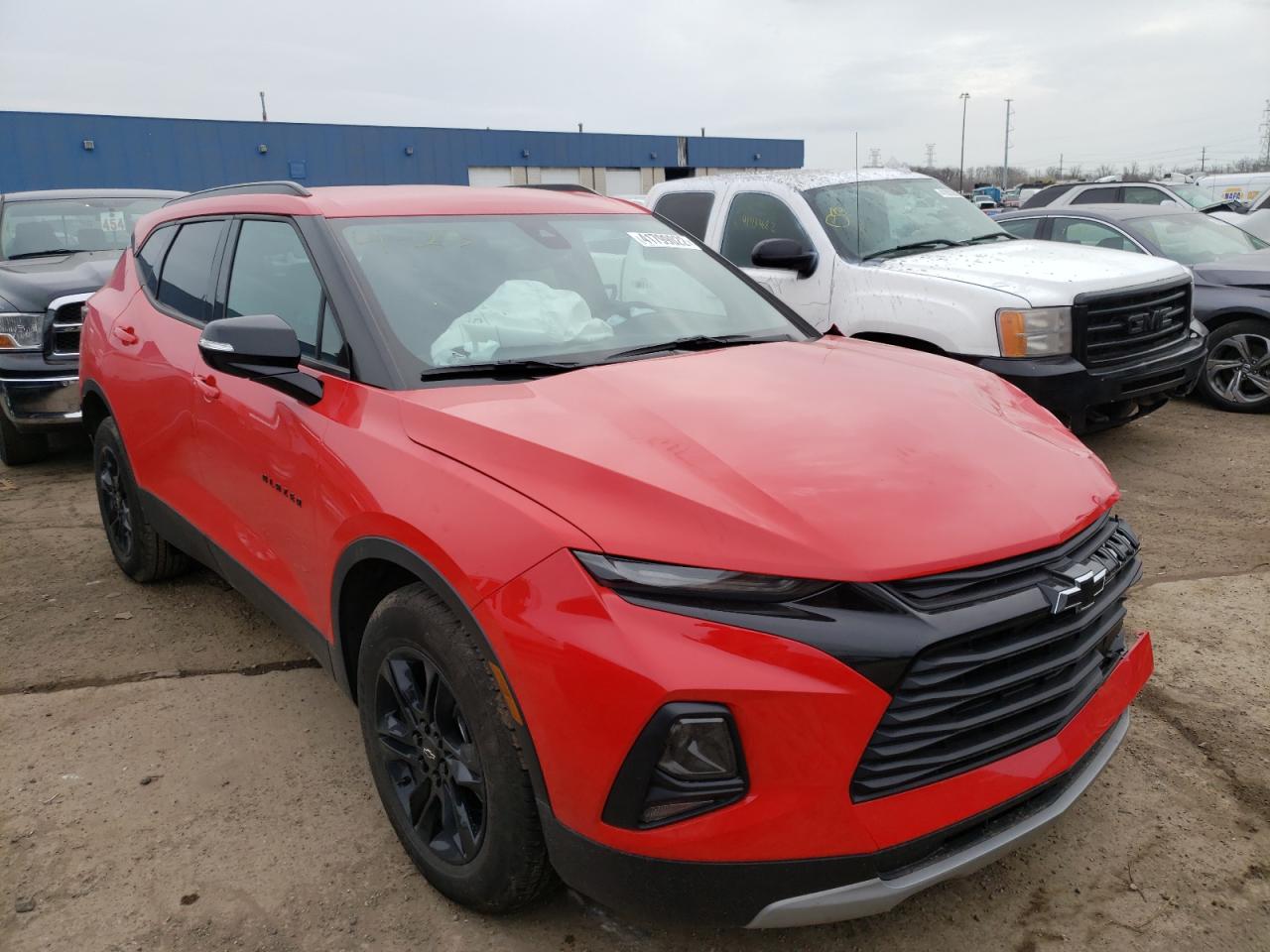 Photo 1 from auction – 2021 CHEVROLET BLAZER 2LT with VIN 3GNKBCRS4MS525108