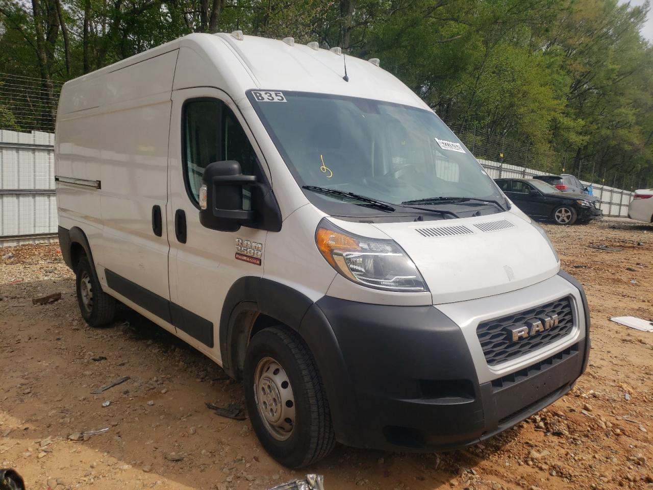 RAM PROMASTER 2019 with VIN 3C6TRVCGXKE520412 - Photo from auction