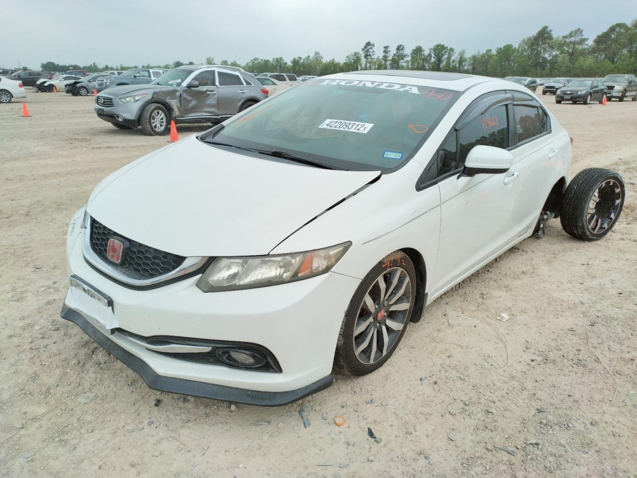 Photo 2 from auction – 2015 HONDA CIVIC EXL with VIN 19XFB2F90FE093933