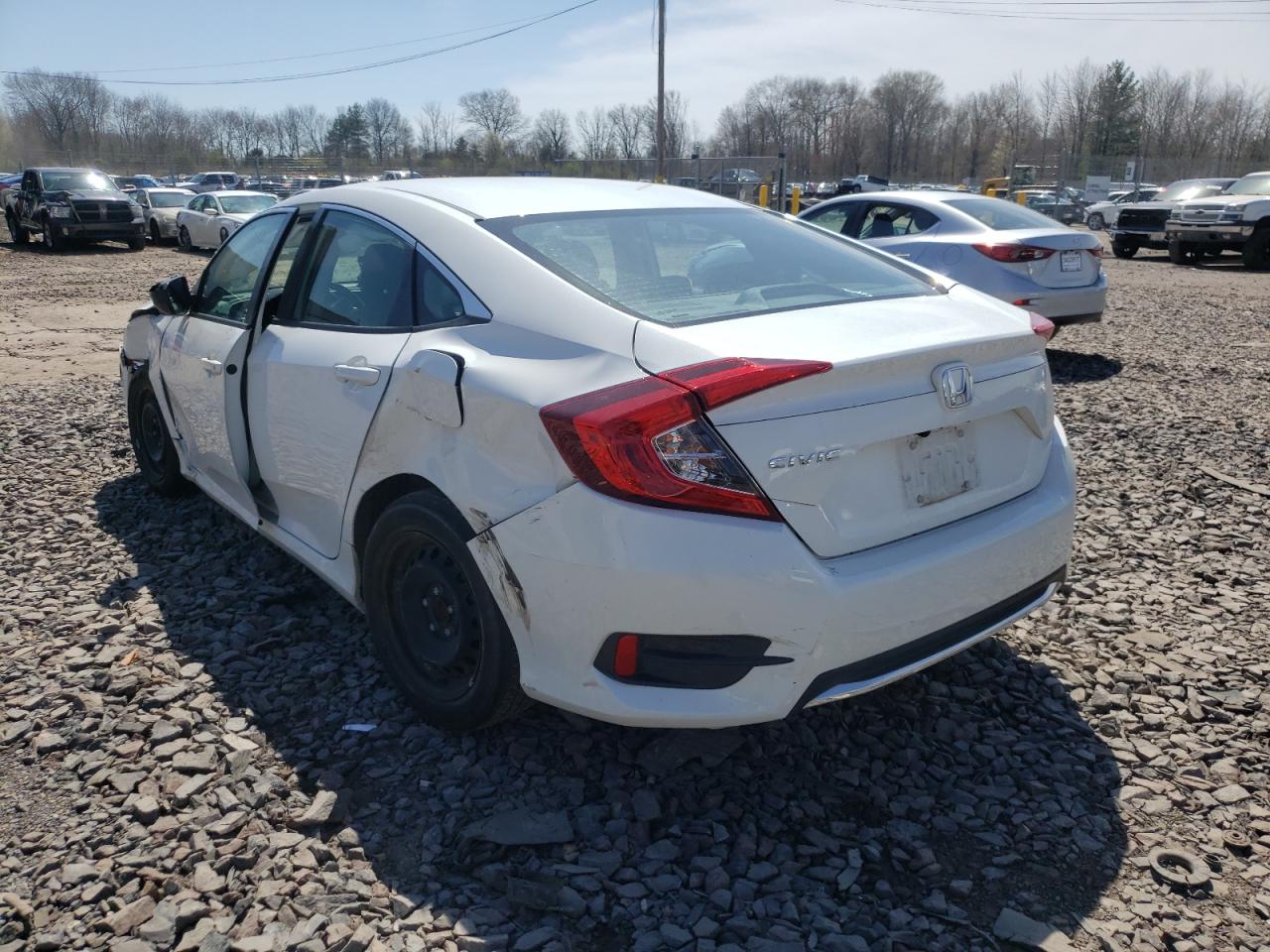 Photo 3 from auction – 2019 HONDA CIVIC LX with VIN 2HGFC2F63KH557767