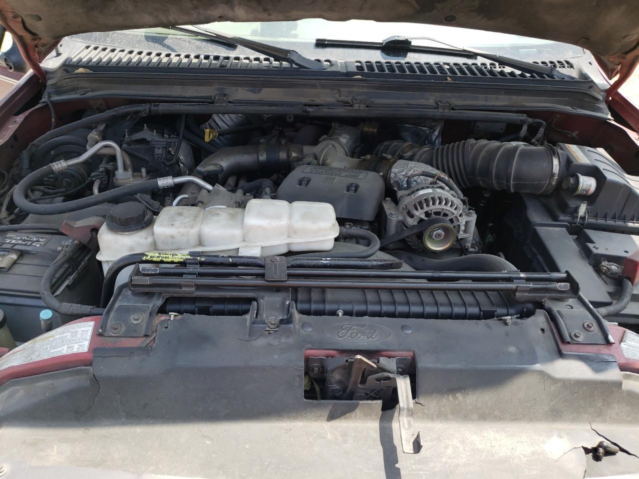 Photo 7 from auction – 2000 FORD F250 SUPER with VIN 1FTNW20F0YEB22862