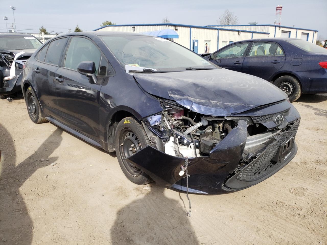 TOYOTA COROLLA LE 2020 with VIN 5YFEPRAEXLP068610 - Photo from auction