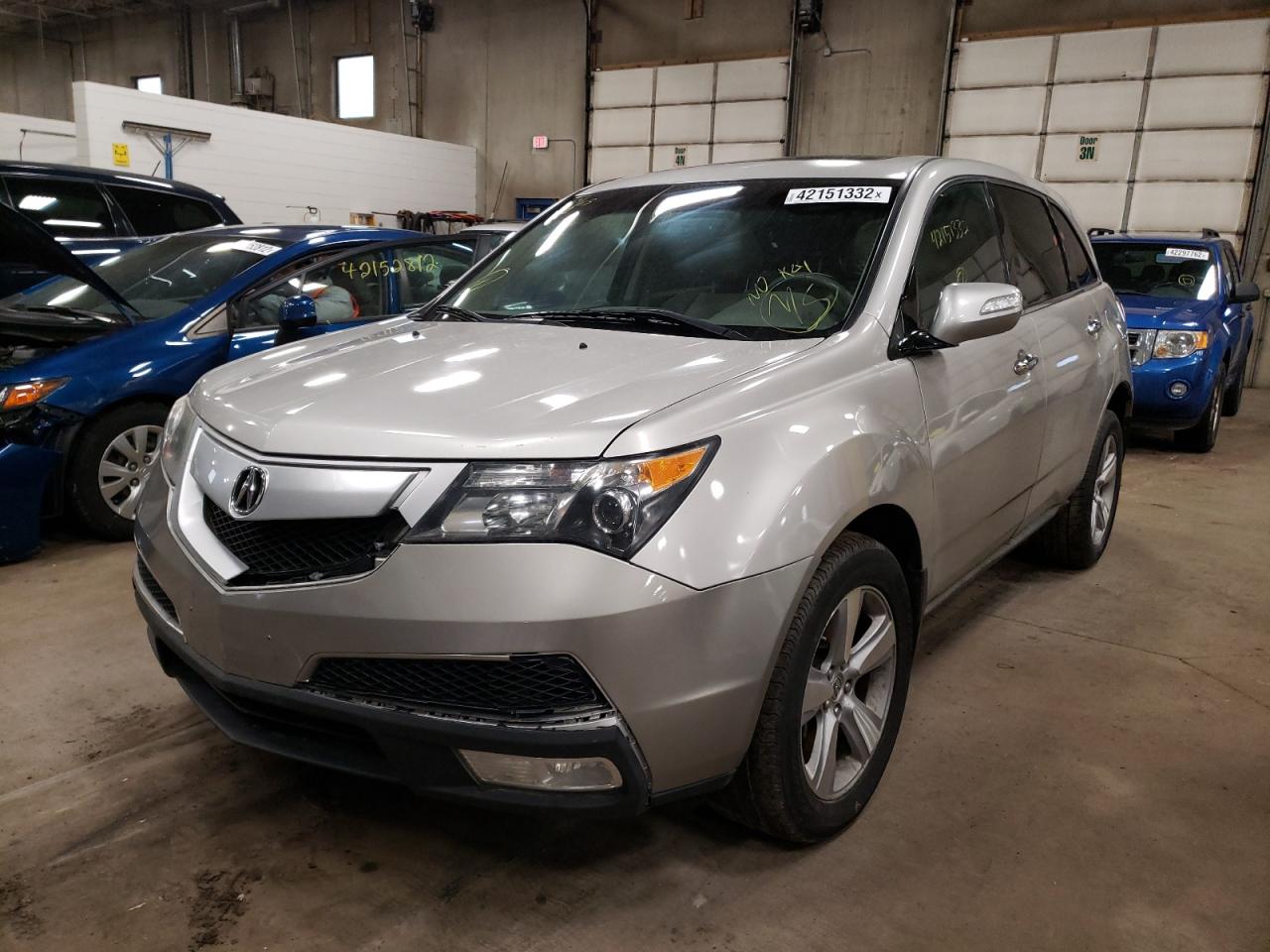 Photo 2 from auction – 2013 ACURA MDX with VIN 2HNYD2H2XDH516340
