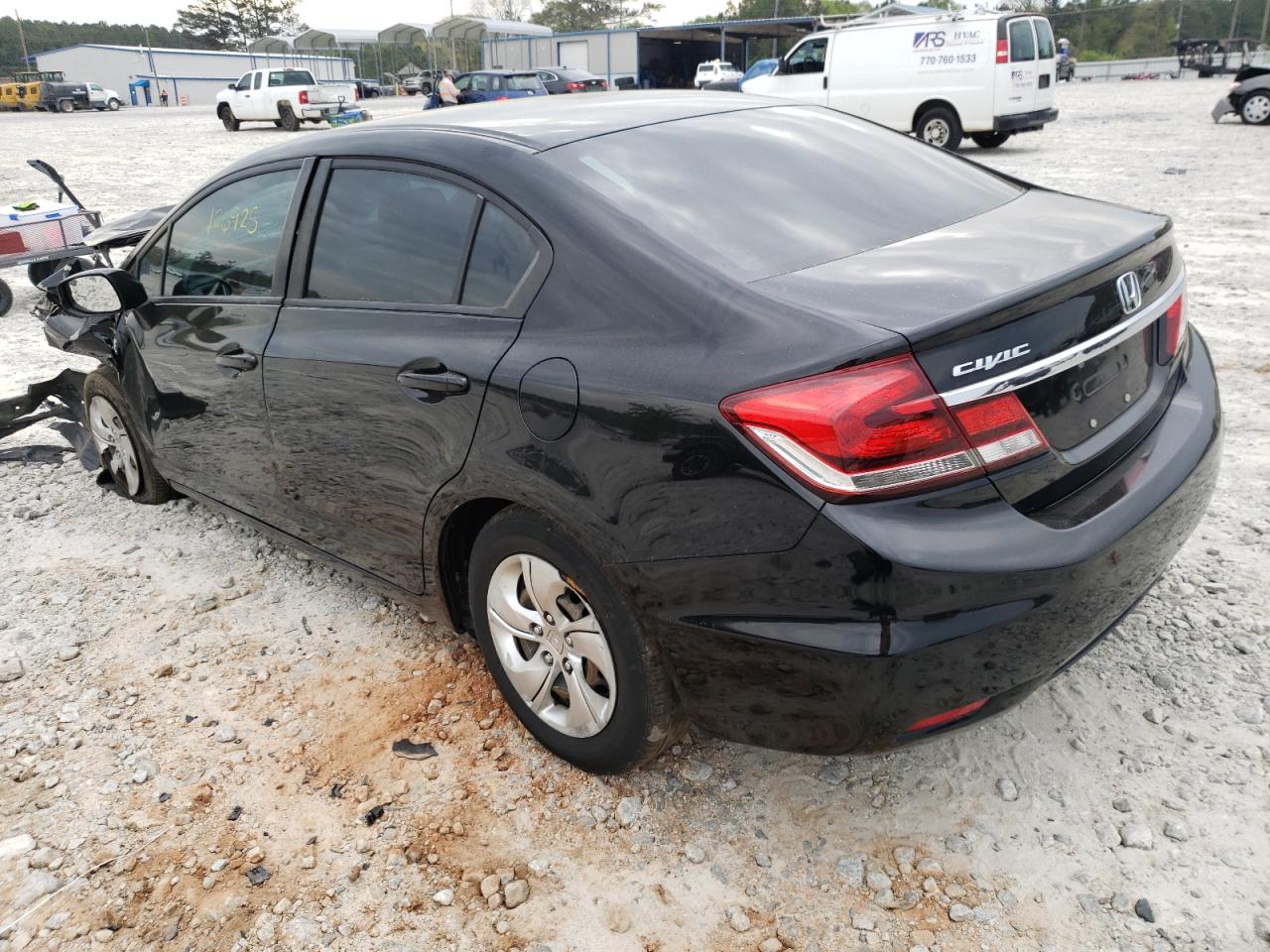 Photo 3 from auction – 2013 HONDA CIVIC LX with VIN 19XFB2F50DE211473