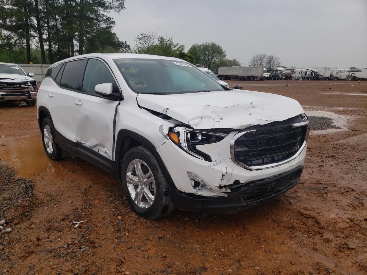 GMC TERRAIN SL 2019 with VIN 3GKALMEV2KL333527 - Photo from auction
