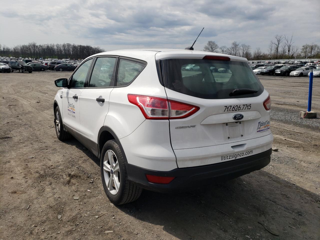 Photo 3 from auction – 2016 FORD ESCAPE S with VIN 1FMCU0F79GUC18541