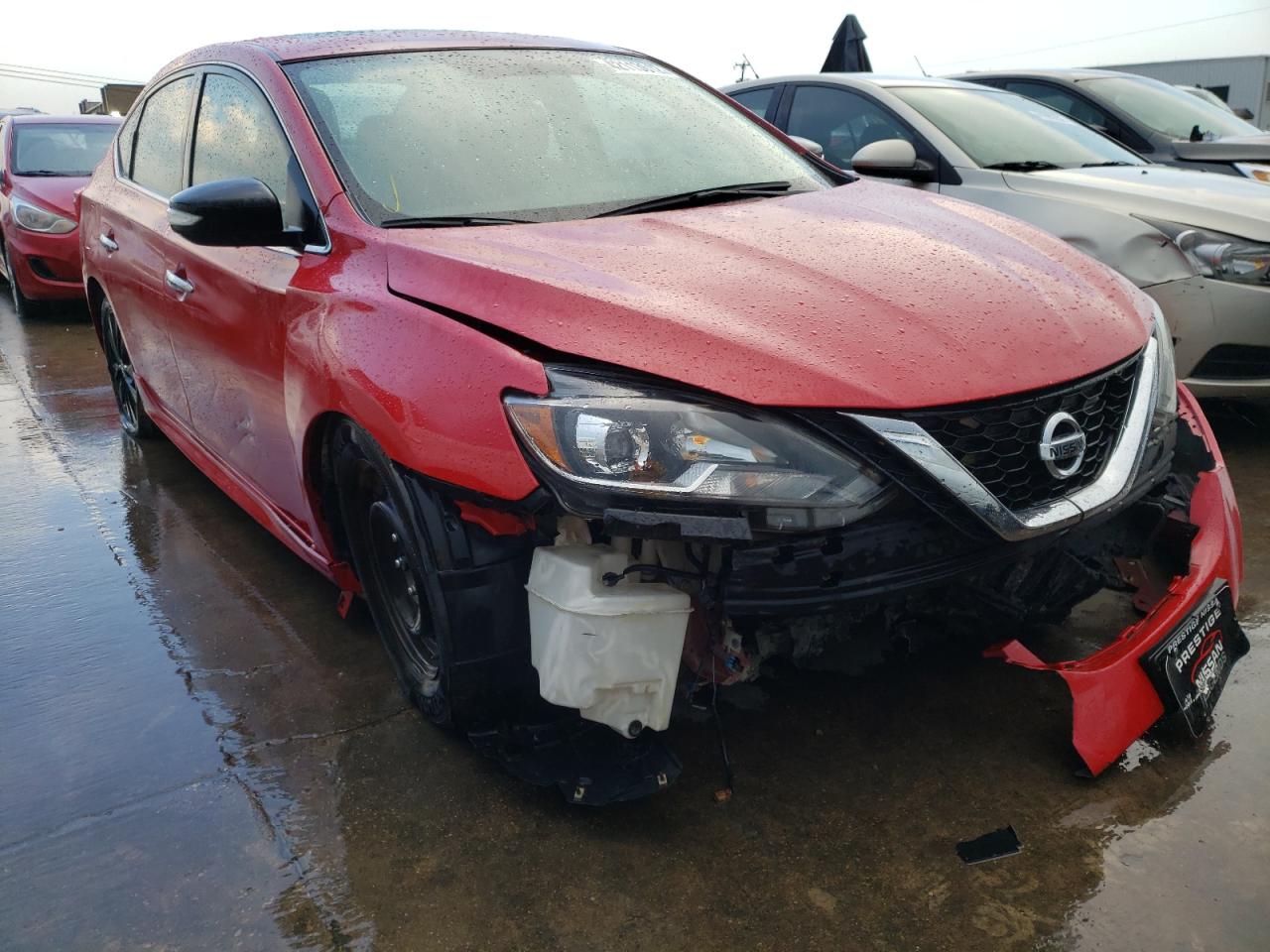 NISSAN SENTRA SR 2017 with VIN 3N1CB7AP6HY266252 - Photo from auction