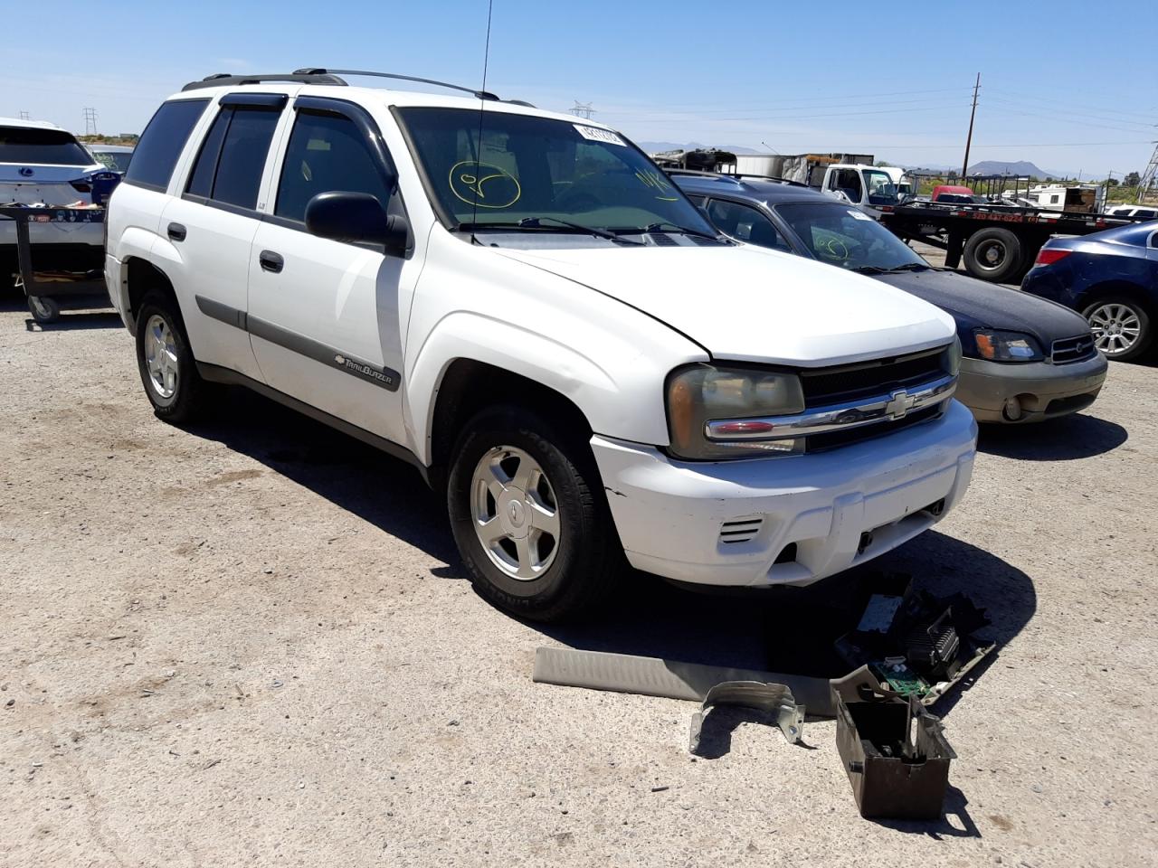 CHEVROLET TRAILBLAZE 2003 with VIN 1GNDT13S632114967 - Photo from auction