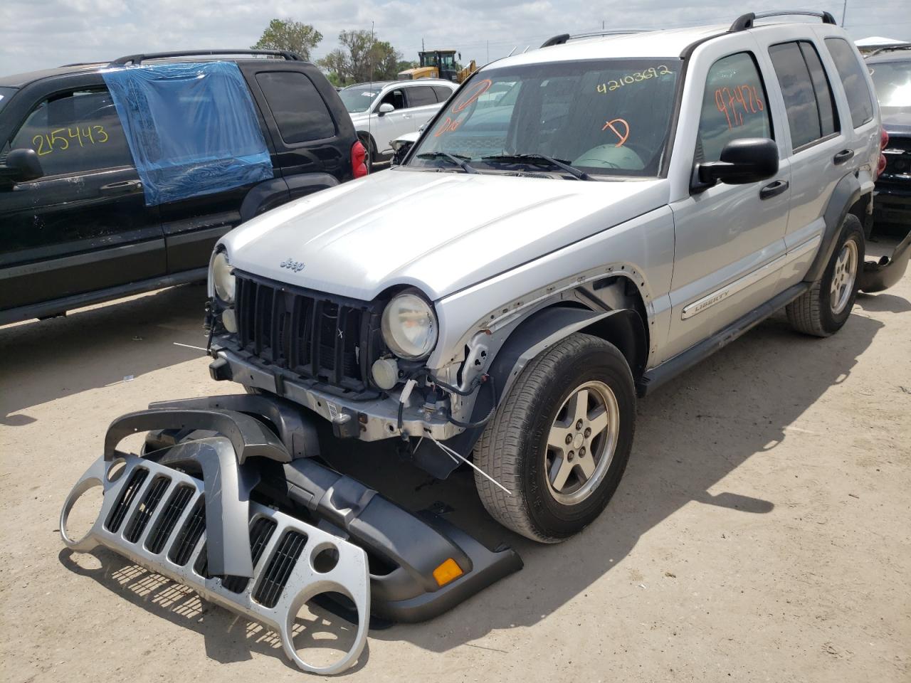 Photo 2 from auction – 2006 JEEP LIBERTY SP with VIN 1J4GK48KX6W153474