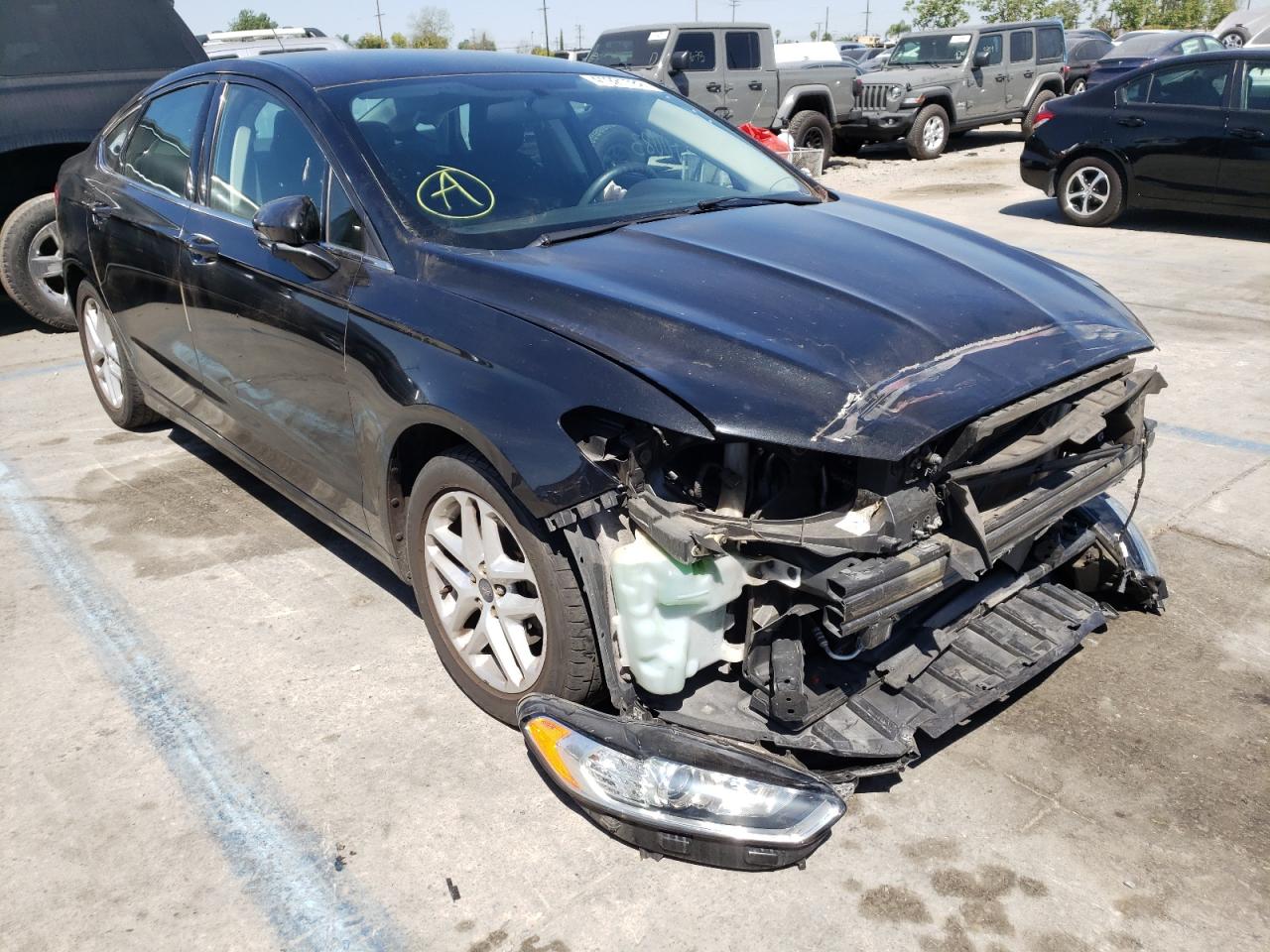 FORD FUSION SE 2014 with VIN 3FA6P0H7XER241617 - Photo from auction