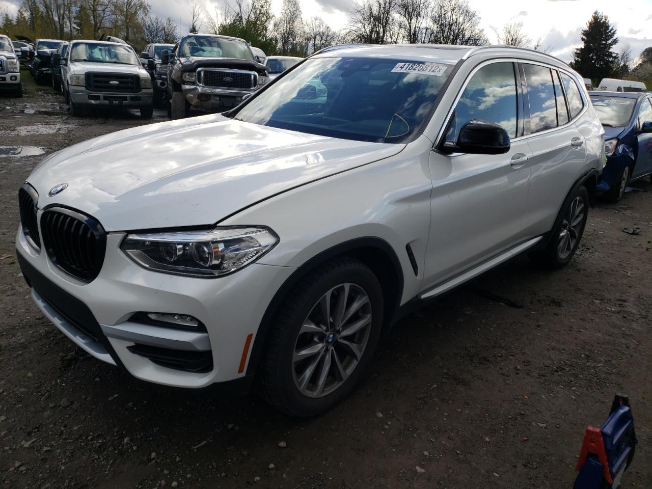 Photo 2 from auction – 2019 BMW X3 XDRIVE3 with VIN 5UXTR9C58KLE17299