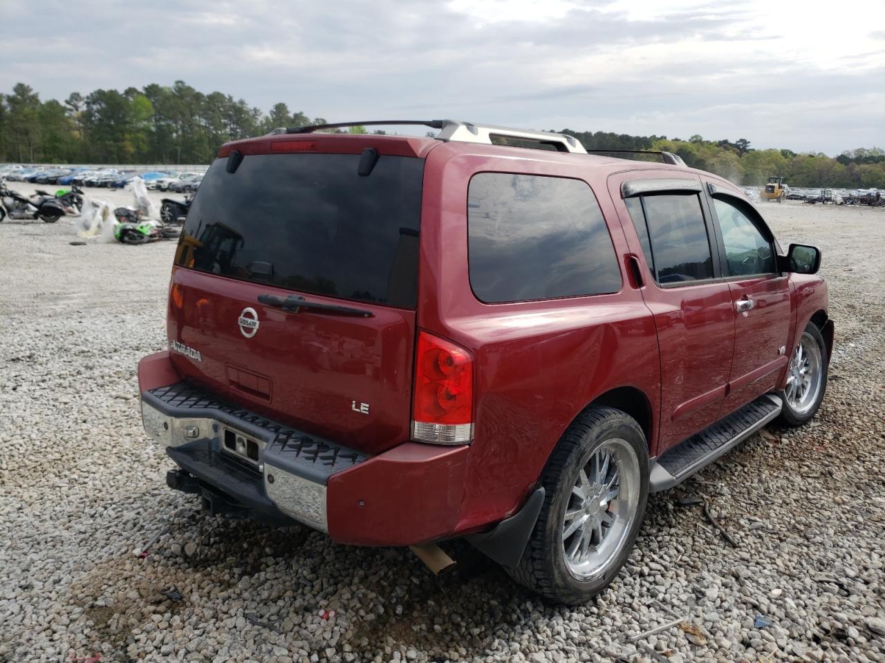 Photo 4 from auction – 2006 NISSAN ARMADA SE with VIN 5N1AA08A46N732654