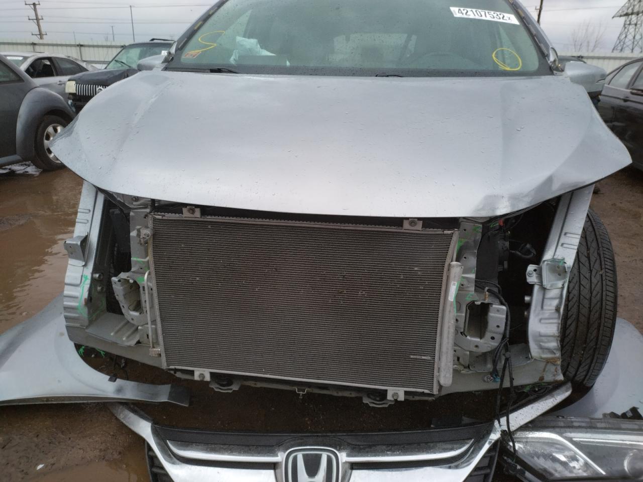 Photo 9 from auction – 2018 HONDA ODYSSEY EX with VIN 5FNRL6H75JB079090