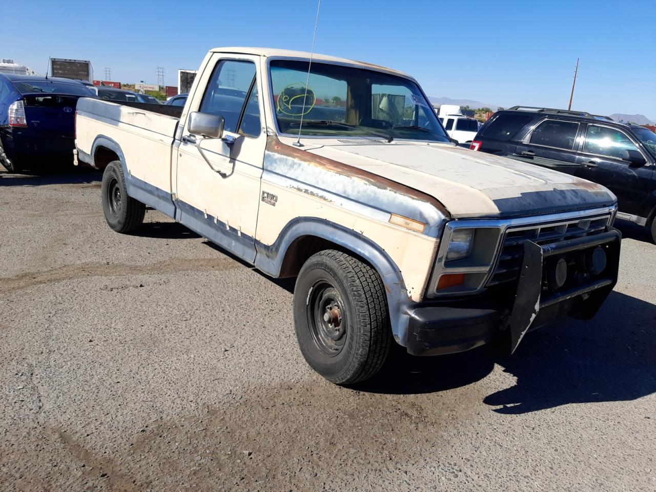 FORD F150 1986 with VIN 1FTEF15N0GPB20106 - Photo from auction