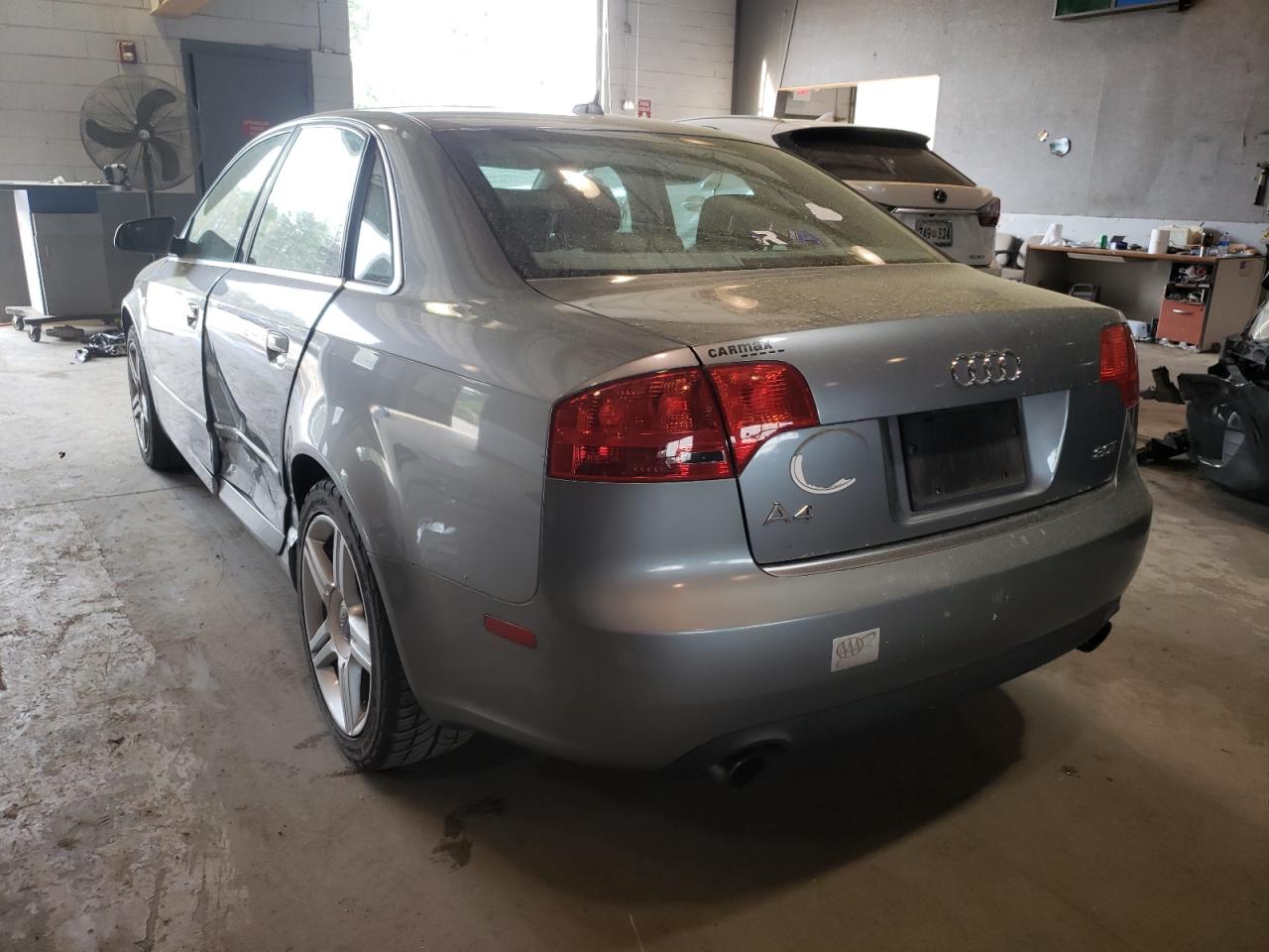 Photo 3 from auction – 2007 AUDI A4 2 with VIN WAUAF78E57A114833