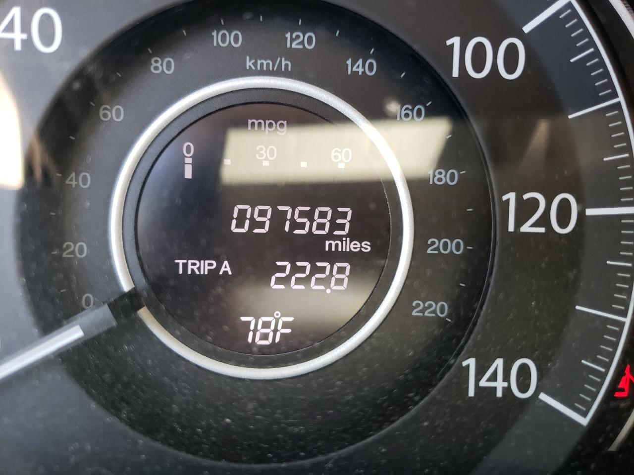Photo 8 from auction – 2012 HONDA CR-V LX with VIN 5J6RM3H34CL041823