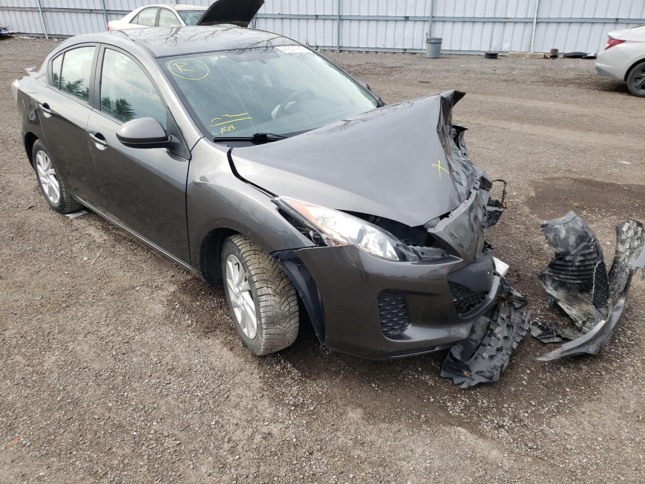 MAZDA 3 I 2012 with VIN JM1BL1UF3C1594330 - Photo from auction