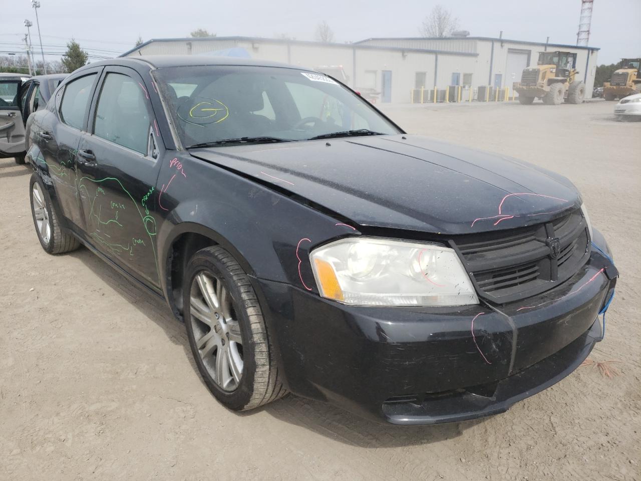 DODGE AVENGER SX 2013 with VIN 1C3CDZCBXDN708546 - Photo from auction