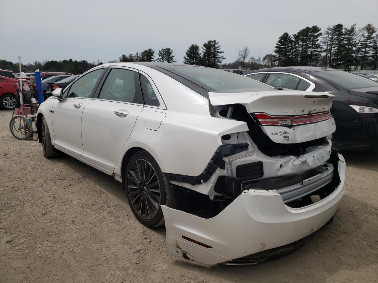 Photo 3 from auction – 2016 LINCOLN MKZ with VIN 3LN6L2JK9GR624060