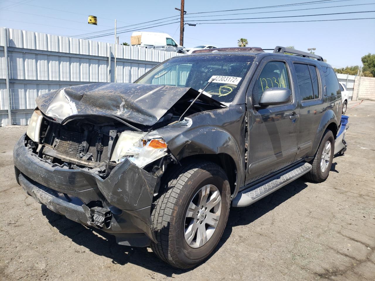 Photo 2 from auction – 2007 NISSAN PATHFINDER with VIN 5N1AR18UX7C648053