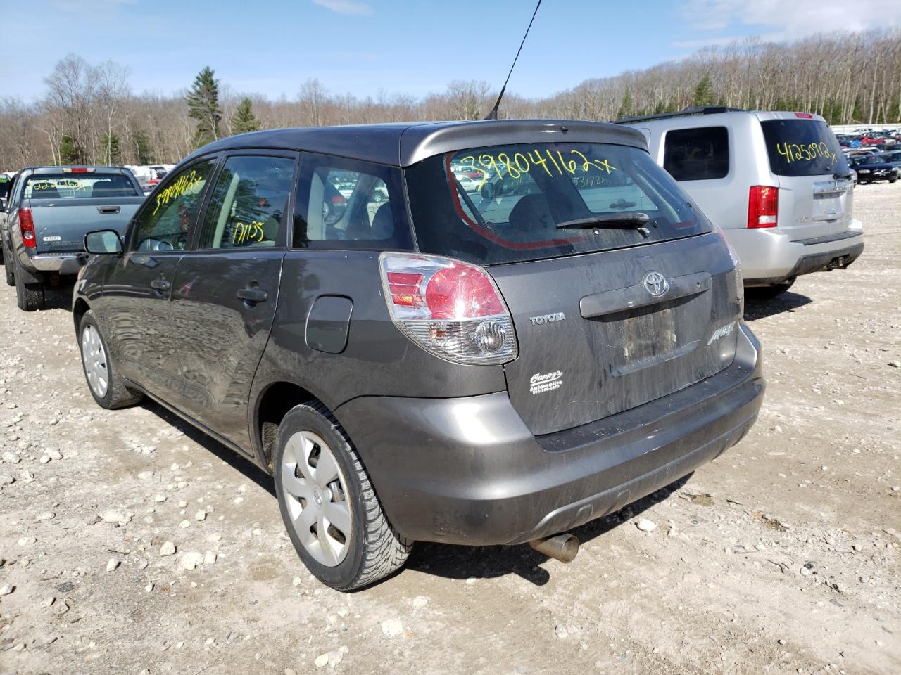 Photo 3 from auction – 2008 TOYOTA COROLLA MA with VIN 2T1KR32E78C693708