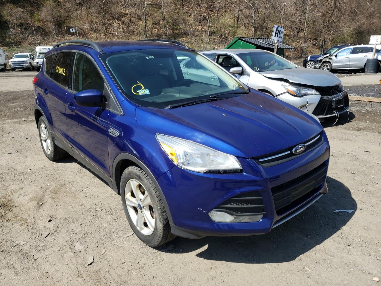 FORD ESCAPE SE 2014 with VIN 1FMCU9G99EUC13812 - Photo from auction