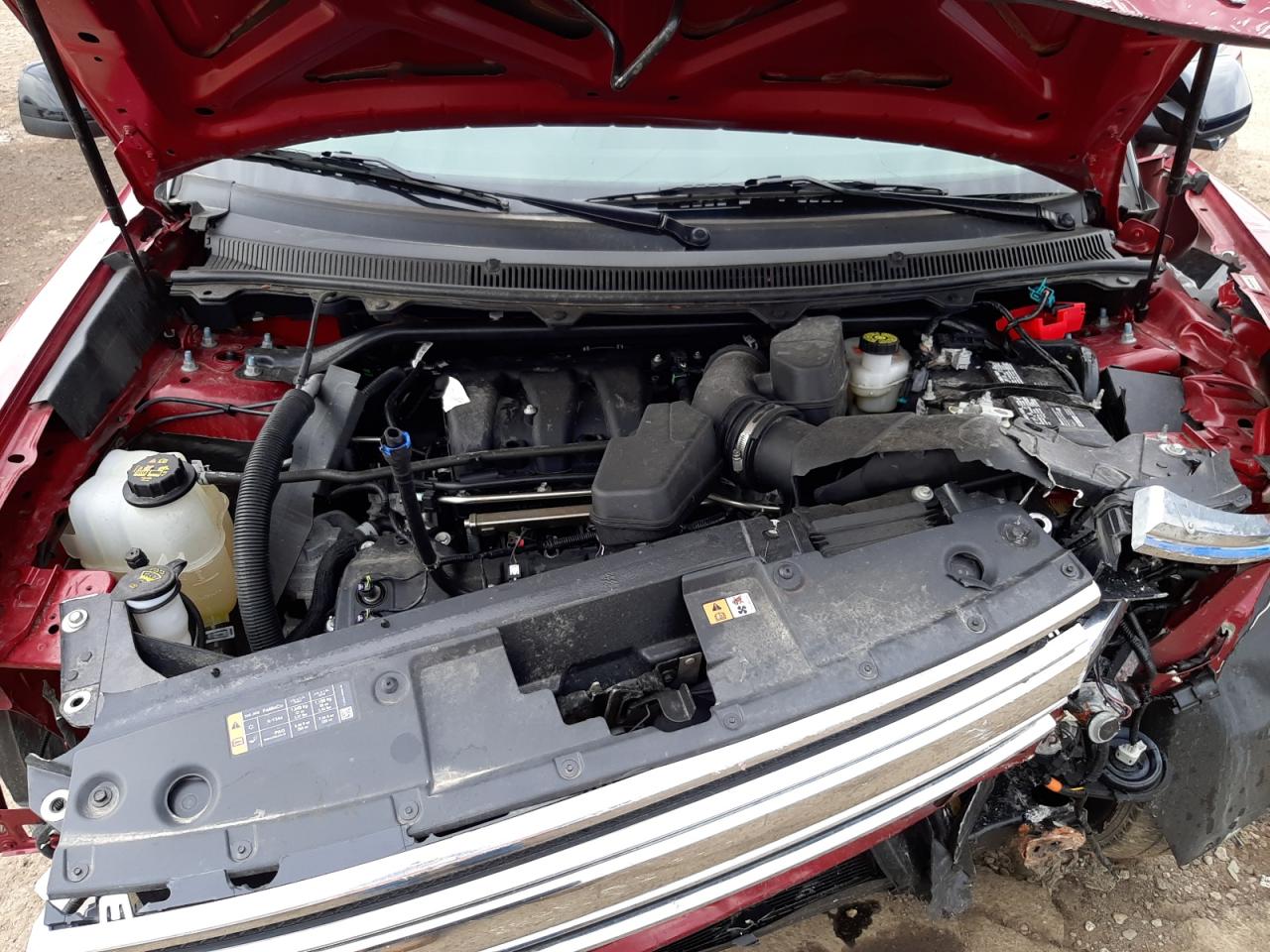 Photo 7 from auction – 2019 FORD FLEX SEL with VIN 2FMHK6C85KBA38550