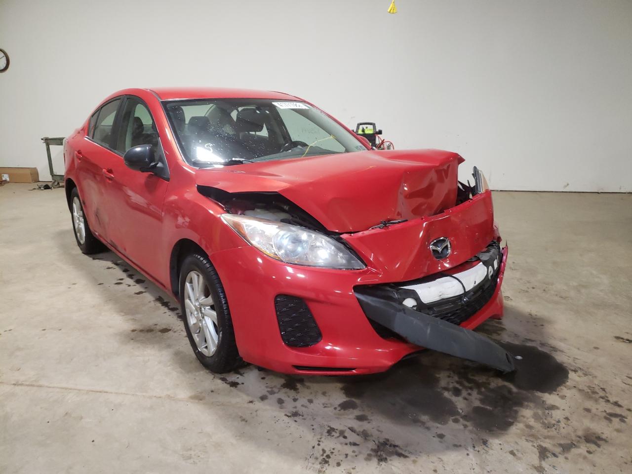 MAZDA 3 I 2013 with VIN JM1BL1V81D1709153 - Photo from auction