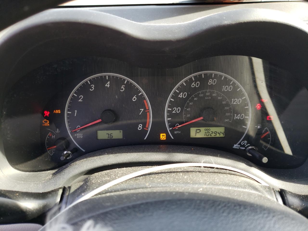 Photo 8 from auction – 2012 TOYOTA COROLLA with VIN 2T1BU4EE0CC859379