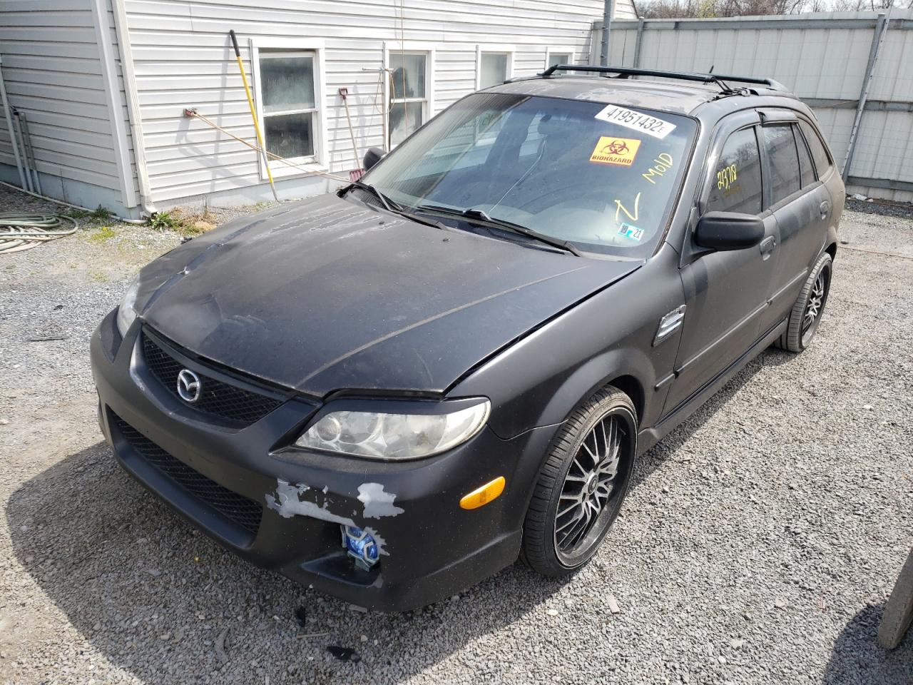 Photo 2 from auction – 2002 MAZDA PROTEGE PR with VIN JM1BJ245121478450