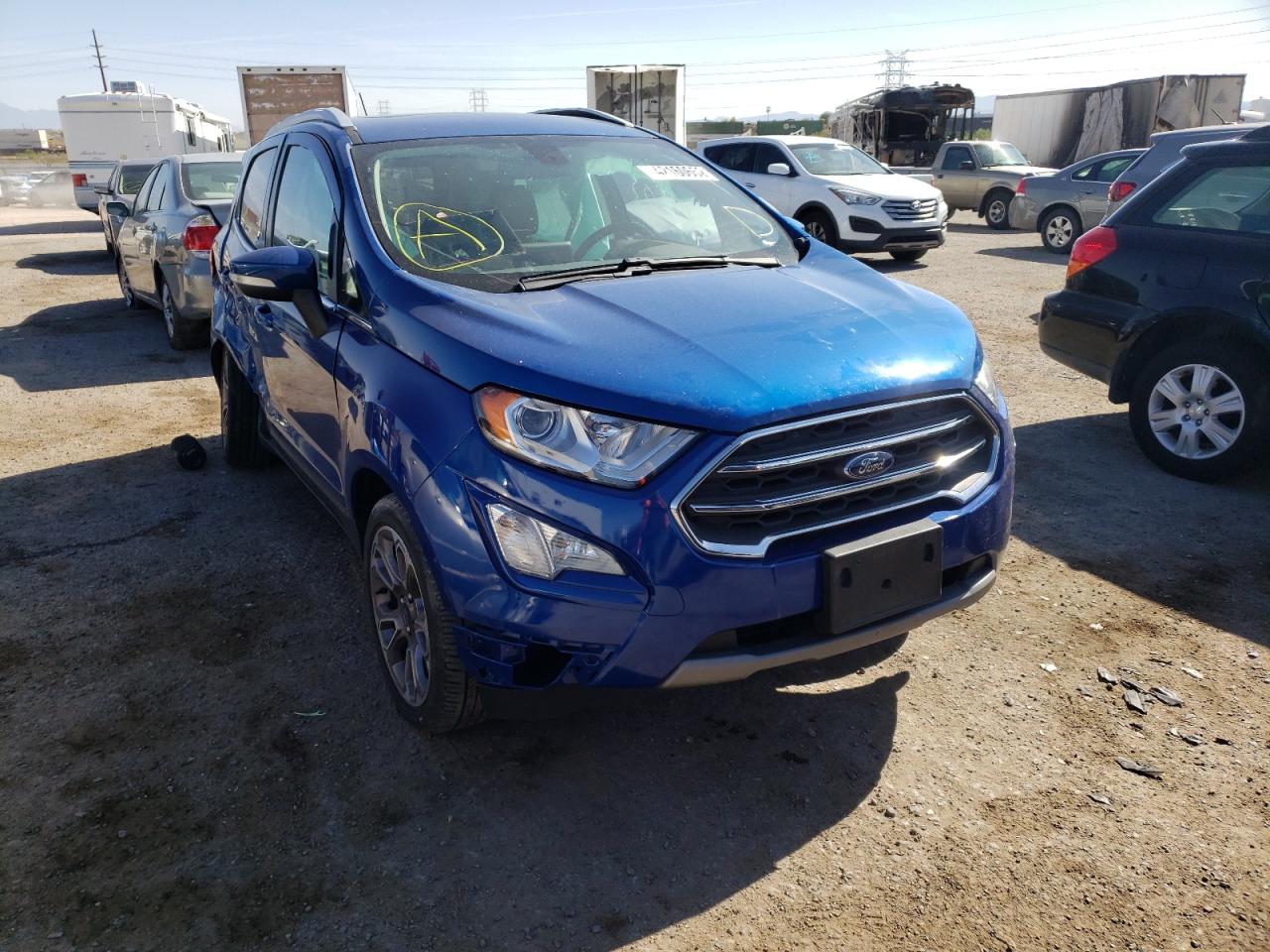 FORD ECOSPORT T 2020 with VIN MAJ6S3KL2LC318854 - Photo from auction
