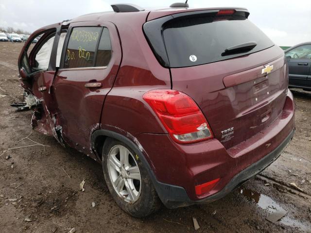 Photo 3 from auction – 2017 CHEVROLET TRAX 1LT with VIN 3GNCJLSB2HL271156