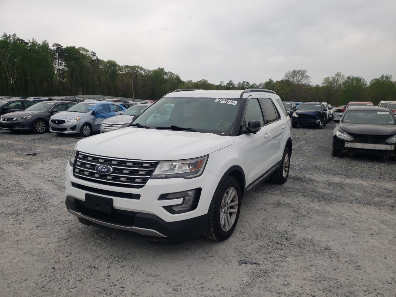 Photo 2 from auction – 2017 FORD EXPLORER X with VIN 1FM5K7D89HGC99818