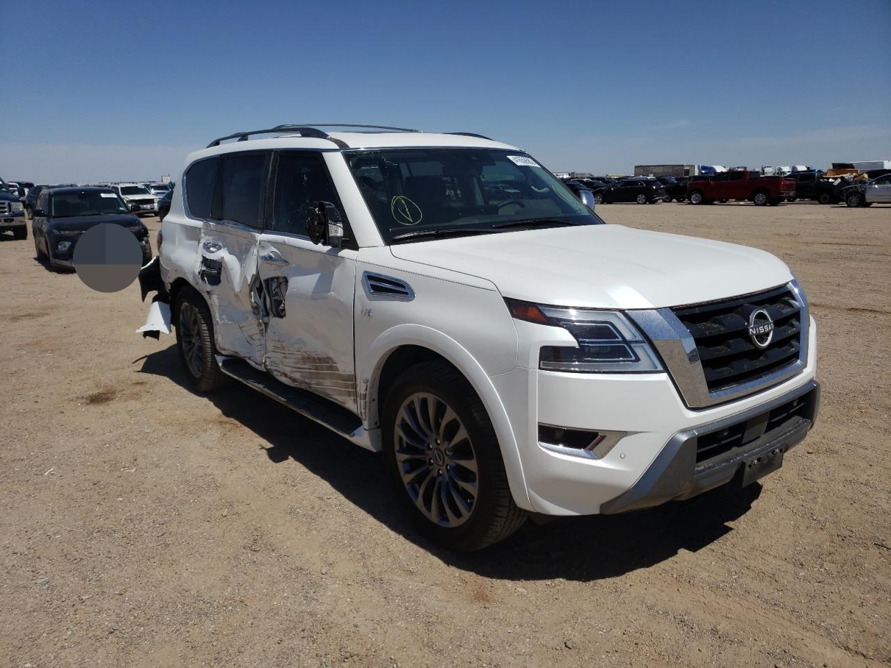 NISSAN ARMADA PLA 2021 with VIN JN8AY2DA3M9373471 - Photo from auction