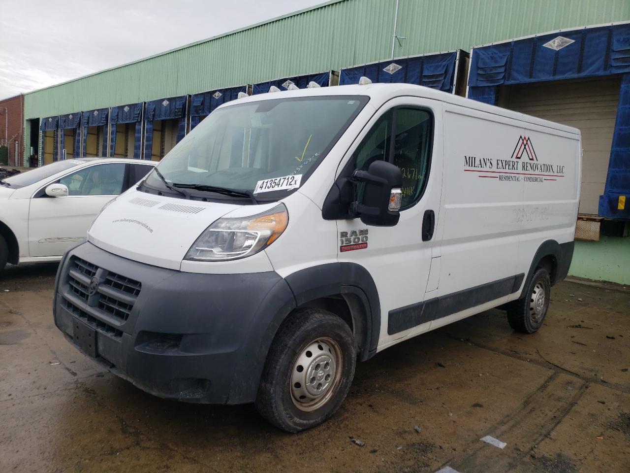 Photo 2 from auction – 2015 RAM PROMASTER with VIN 3C6TRVAGXFE514747