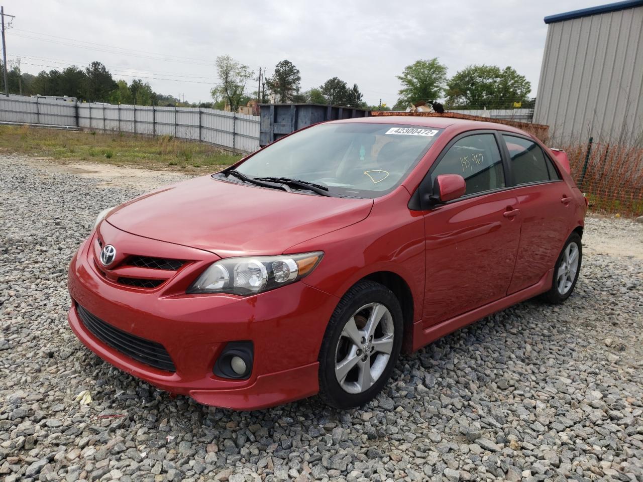 Photo 2 from auction – 2012 TOYOTA COROLLA BA with VIN 2T1BU4EE9CC902973