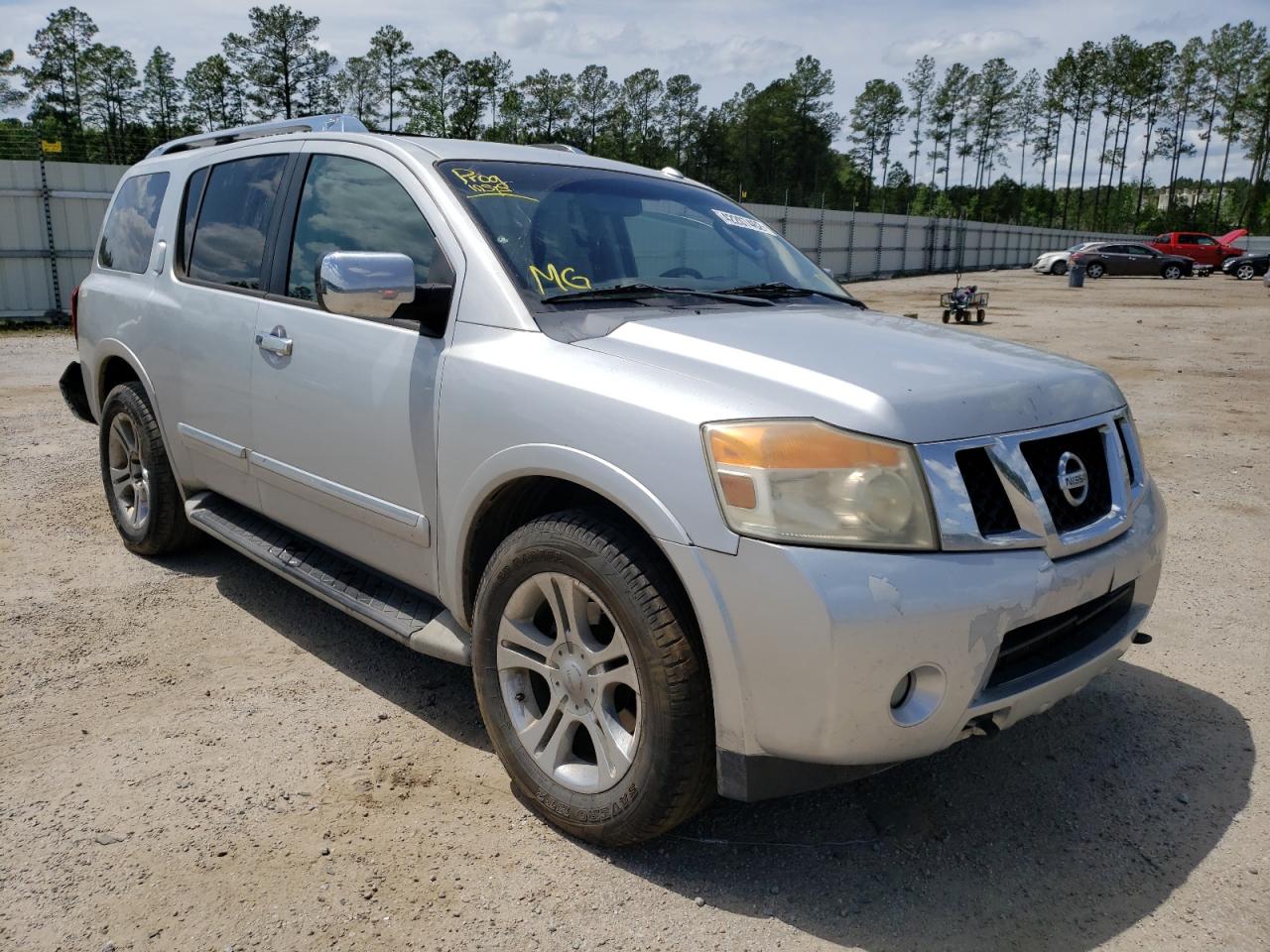 NISSAN ARMADA SV 2011 with VIN 5N1AA0ND5BN613150 - Photo from auction
