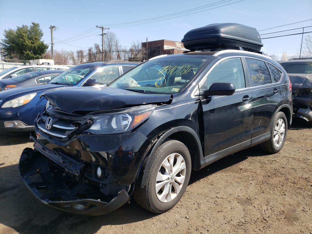 Photo 2 from auction – 2014 HONDA CR-V EX with VIN 2HKRM3H5XEH514591