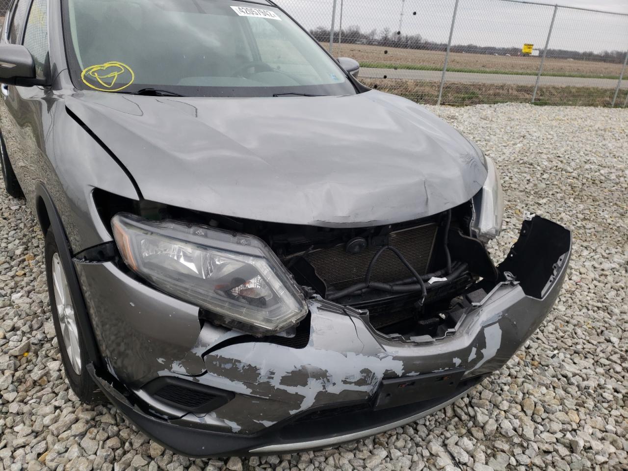Photo 9 from auction – 2014 NISSAN ROGUE S with VIN 5N1AT2MV4EC808060