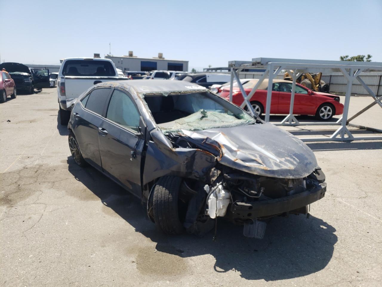 TOYOTA COROLLA L 2016 with VIN 5YFBURHE0GP557444 - Photo from auction