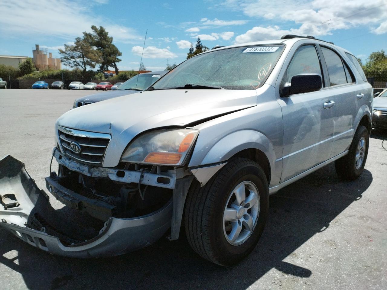 Photo 2 from auction – 2007 KIA SORENTO EX with VIN KNDJD736X75730609